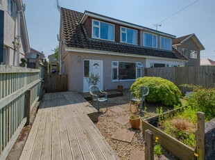 Semi-detached house for sale in Brandy Cove Road, Bishopston, Swansea SA3