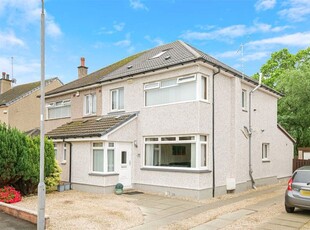 Semi-detached house for sale in Cloan Crescent, Bishopbriggs, Glasgow, East Dunbartonshire G64