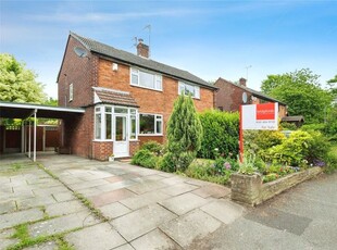 Semi-detached house for sale in Parrs Wood Road, Didsbury, Manchester, Greater Manchester M20