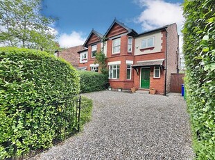 Semi-detached house for sale in Parrs Wood Road, Didsbury, Manchester M20