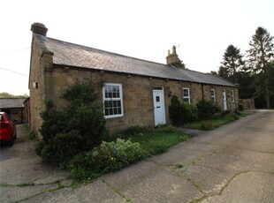 Semi-detached house for sale in Vale Cottages, Stannington Vale, Morpeth, Northumberland NE61