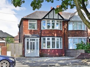 Semi-detached house to rent in Kings Road, Old Trafford, Manchester, Greater Manchester M16