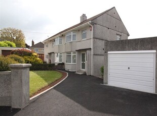 Semi-detached house to rent in Oreston Road, Plymstock, Plymouth PL9