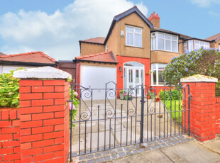 4 bedroom semi-detached house for sale in Brentwood Avenue, Crosby, Liverpool, L23