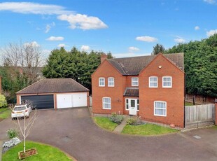 Detached house for sale in Alesmore Meadow, Lichfield WS13