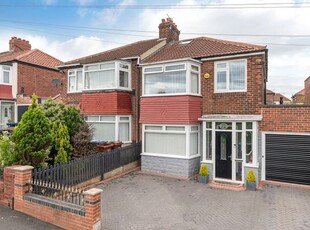 Semi-detached house for sale in The Roman Way, Newcastle Upon Tyne, Tyne And Wear NE5