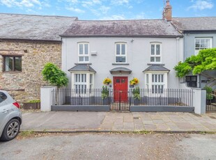 Terraced house for sale in New Market Street, Usk, Monmouthshire NP15