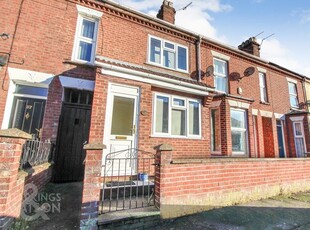 Terraced house to rent in Florence Road, Norwich NR1