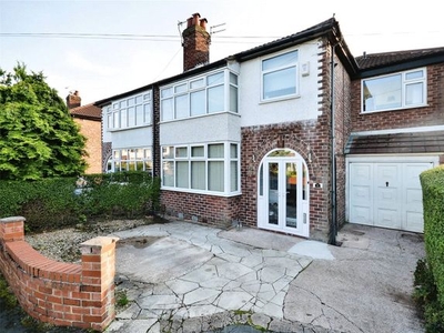 Semi-detached house for sale in Beatrice Avenue, Cheadle Hulme, Cheadle, Greater Manchester SK8