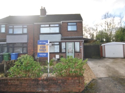 Semi-detached house for sale in Dunmow Road, Thelwall, Warrington WA4