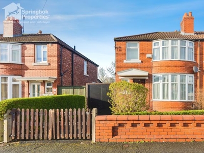 Semi-detached house for sale in Finchley Road, Manchester, Greater Manchester M14