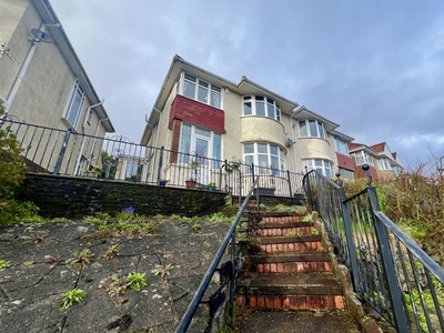 Semi-detached house for sale in Lon Caron, Sketty, Swansea SA2