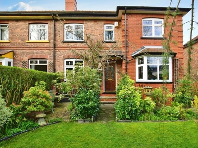 Semi-detached house for sale in Oldfield Road, Altrincham, Greater Manchester WA14