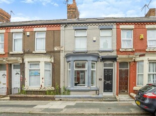 1 bedroom terraced house for rent in Halsbury Road, Liverpool, Merseyside, L6