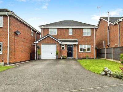 Detached house for sale in Glebe Gardens, Cheadle, Staffordshire ST10