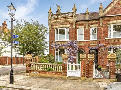 End terrace house for sale in Glebe Road, Barnes, London SW13
