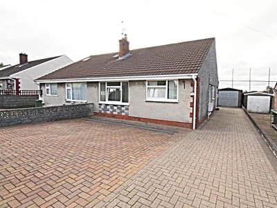 Semi-detached bungalow to rent in Heol Y Coed, Beddau, Pontypridd CF38