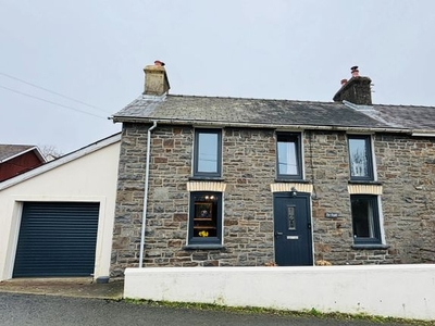 Semi-detached house for sale in Cwrtnewydd, Llanybydder SA40
