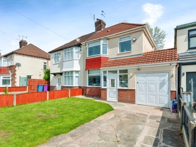 Semi-detached house for sale in Eastcote Road, Liverpool, Merseyside L19