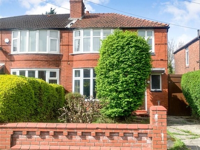 Semi-detached house for sale in Hatherley Road, Manchester, Greater Manchester M20