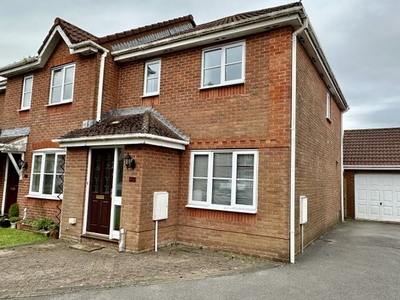 Semi-detached house to rent in Larkfield Park, Chepstow, Monmouthshire. NP16