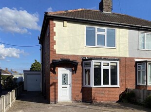 Semi-detached house to rent in Rayleigh Avenue, Brimington, Chesterfield S43