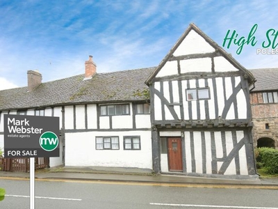 Terraced house for sale in High Street, Polesworth, Tamworth B78