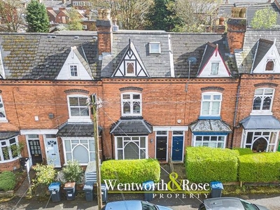 Terraced house for sale in Regent Road, Harborne, Birmingham B17