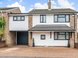Detached house for sale in Burleigh Road, Leverstock Green, Hemel Hempstead, Hertfordshire HP2