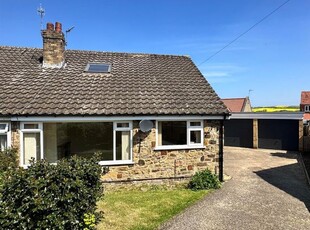 Semi-detached bungalow to rent in Woods Close, Burniston, Scarborough YO13