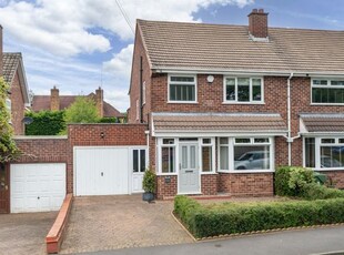 Semi-detached house for sale in Cottage Drive, Marlbrook, Bromsgrove, Worcestershire B60
