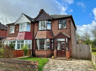 Semi-detached house for sale in Warwick Road South, Firswood, Manchester M16