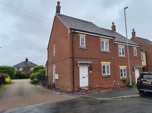 Semi-detached house to rent in Basford Court, Oxford Road, May Bank, Newcastle-Under-Lyme ST5