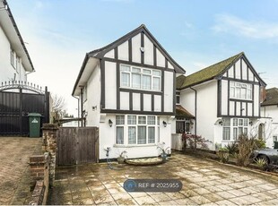 Semi-detached house to rent in Hillcroft Crescent, Watford WD19