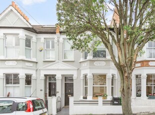 Terraced house to rent in Rowallan Road, Fulham SW6