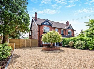 Semi-detached house for sale in Manchester Road, Wilmslow, Cheshire SK9