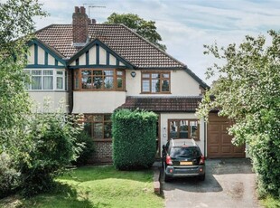 Semi-detached house for sale in Shirley Road, Hall Green, Birmingham B28