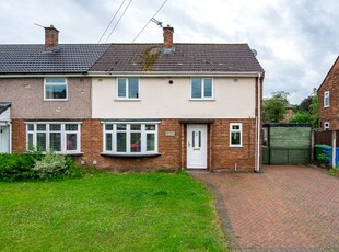 Semi-detached house to rent in Broadhurst Avenue, Culcheth, Warrington, Cheshire WA3
