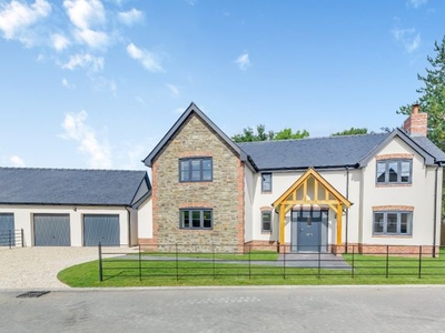 Detached house for sale in The Hollies, Old Station Yard, Pen-Y-Bont, Powys SY10