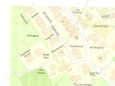 Land for sale in St. Johns Terrace, Pendeen, Penzance TR19
