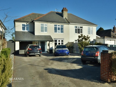 3 bedroom semi-detached house for sale in Magna Road, Bournemouth, Dorset, BH11 9NB, BH11