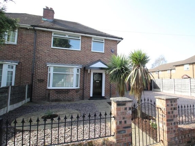 Semi-detached house to rent in Washbrook Drive, Stretford, Manchester M32