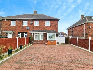 2 bedroom semi-detached house for sale in Rivington Crescent, Fegg Hayes, Stoke-on-Trent, Staffordshire, ST6