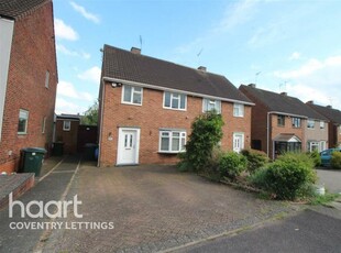 3 bedroom semi-detached house for rent in Moat Avenue, Coventry, CV3 6BW, CV3