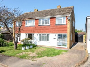 3 bedroom semi-detached house for sale in Gresham Road, Coxheath, Maidstone, Kent, ME17