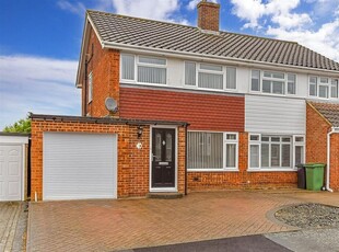 3 bedroom semi-detached house for sale in Mayfair Avenue, Loose, Maidstone, Kent, ME15