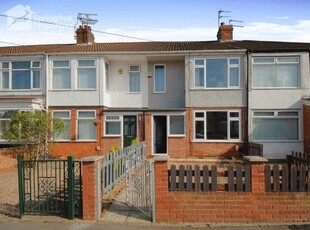 3 bedroom terraced house for sale in Kirklands Road, Hull, Hull, South Yorkshire, HU5