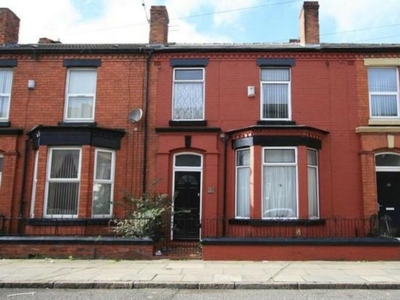 5 bedroom terraced house for rent in Cranborne Road, Liverpool, L15