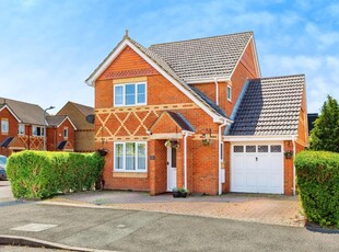 3 bedroom detached house for sale in Flinters Close, Wootton, Northampton, NN4