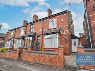 3 bedroom end of terrace house for sale in Tellwright Street, Burslem, Stoke-on-trent, ST6